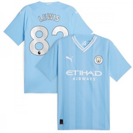 Manchester City 2023-24 Lewis 82 Fotbollströjor Hemma tröja Kortärmad